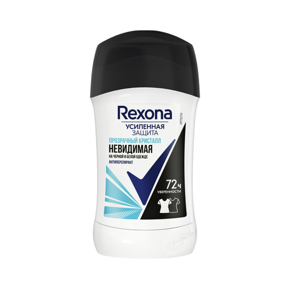 Rexona дез. Стик Жен. motionsense прозрачн. КРИСТАЛЛ невид. (гол) 40 мл. *6* /33/