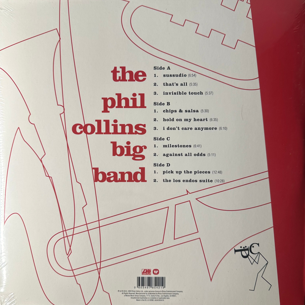 The Phil Collins Big Band ‎– A Hot Night In Paris 2LP (Европа 2019г.)