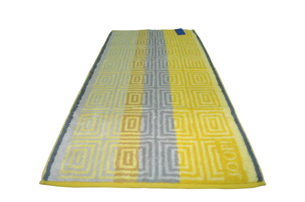 Полотенце 50x100 Cawo-JOOP! Imperial Striped Tile 1640 желтое