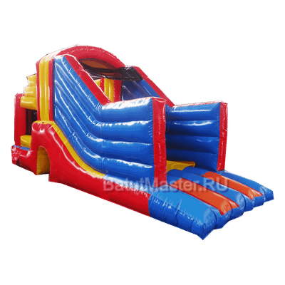 Детский надувной батут "Отличное настроение" 6*2,2*2,8 м