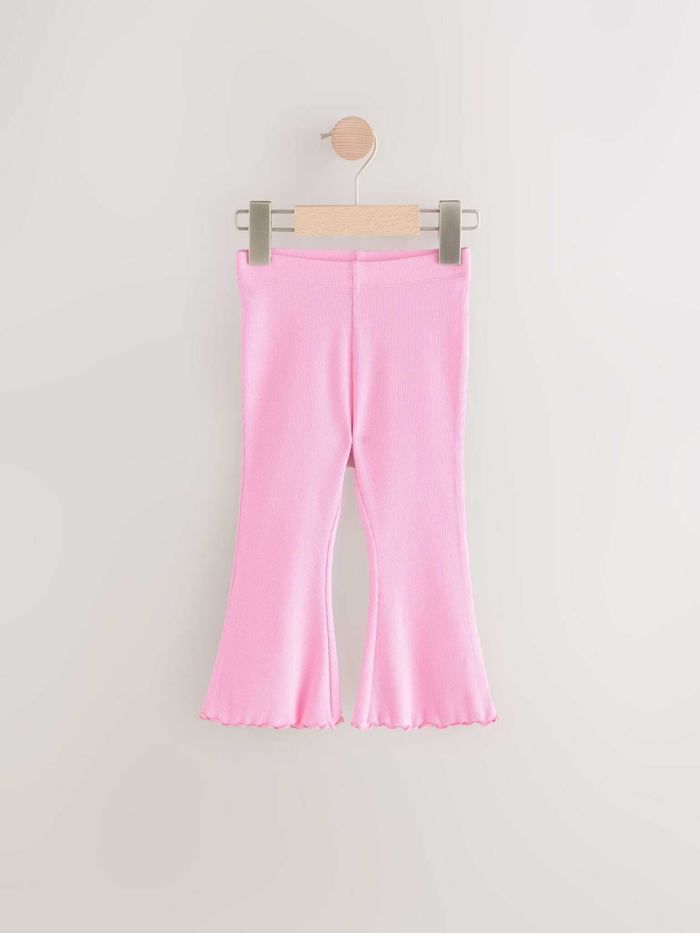 Легинсы-клеш для девочки Next AM7-590, 3 шт., Розовый, Белый