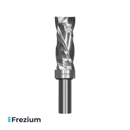 Обгонная цельная твердосплавная фреза компрессионная с нижними подшипниками "O.G.Germany" (19x12x50x88; 10329201)