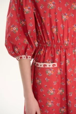 Платье «Ситец», красный