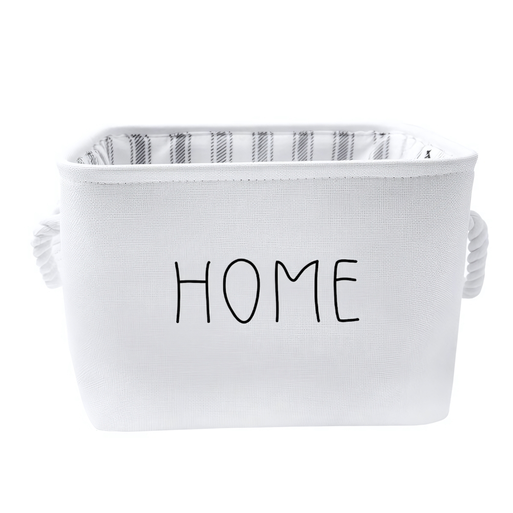 Корзина для хранения "White", Д280 Ш280 В230, белый