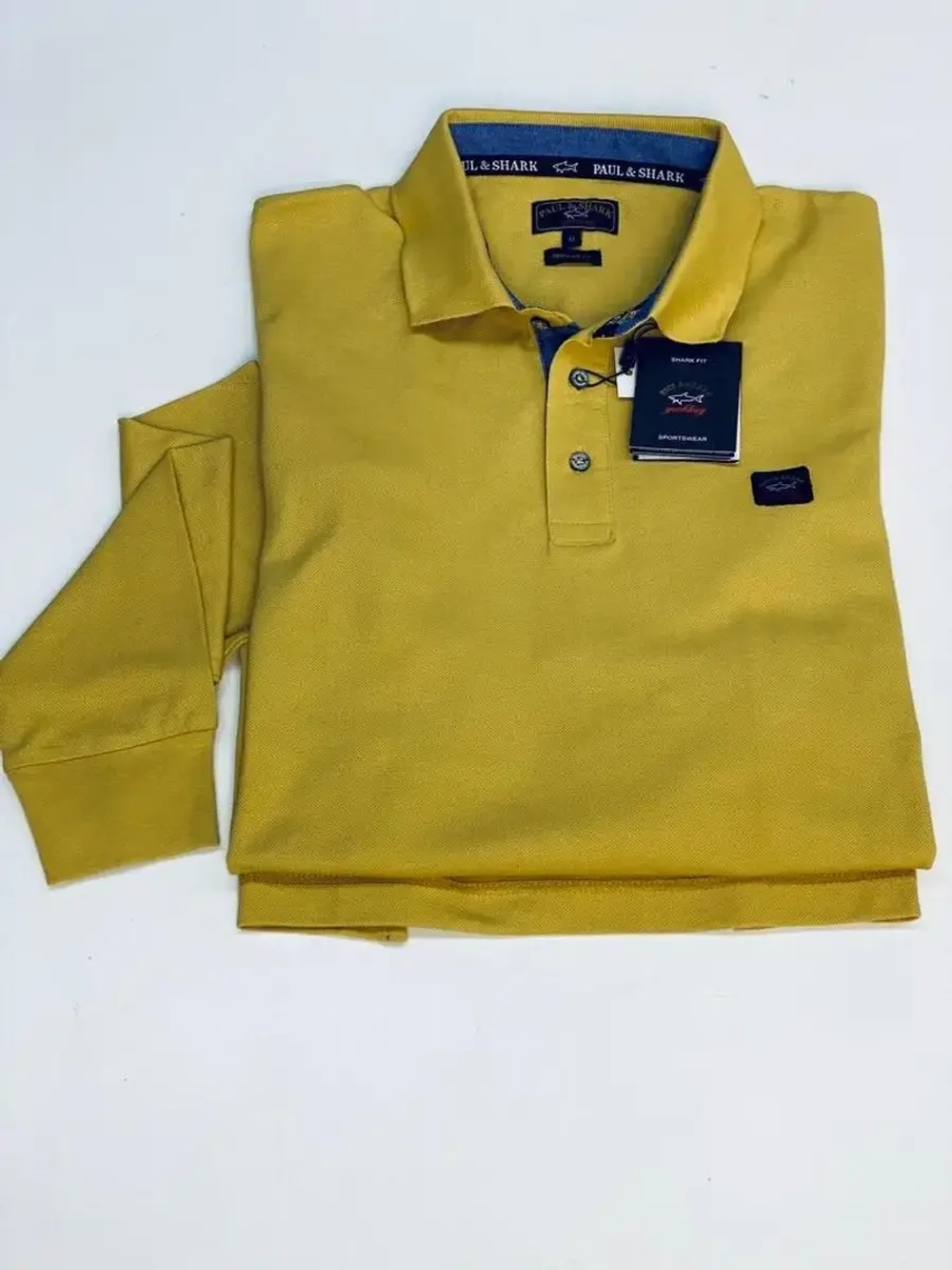 Футболка поло с длинным рукавом