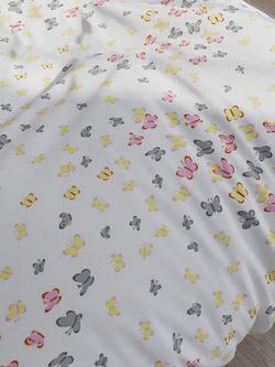 Наволочка комплект 2шт бязь Сказка "Бабочки фиолетовые" 40x60 см