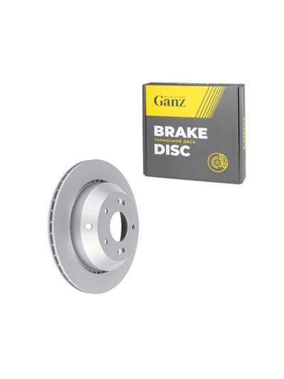Диск тормозной задний с покрытием KIA SORENTO 15- GANZ GIJ10362