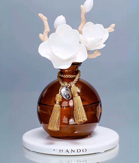 Magnolia, ароматический диффузор с необычными палочками, Chando