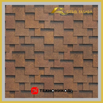 Гибкая черепица ТехноНиколь SHINGLAS Фокстрот Дуб 3 м2/уп (Однослойная)