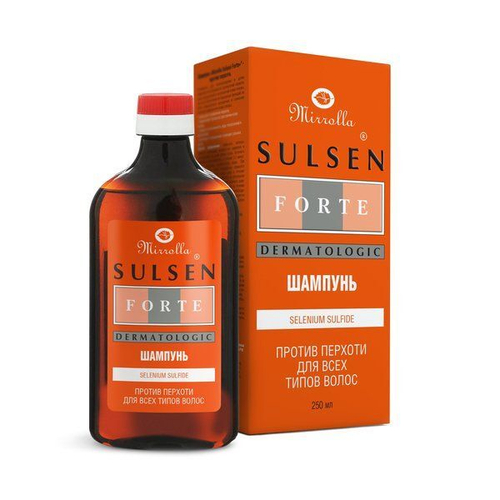 Мирролла Сульсен Форте Шампунь против перхоти 2%,250 мл