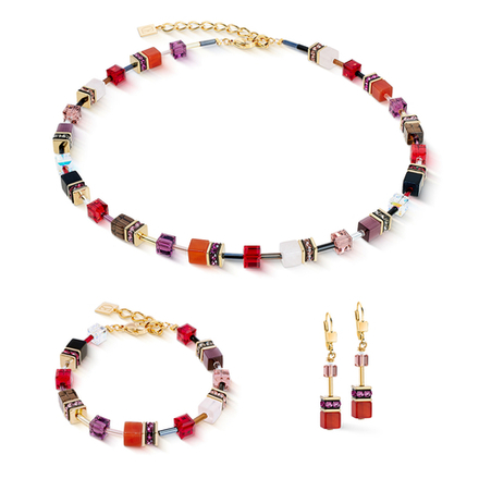 Серьги Coeur de Lion Red-Gold 4905/20-0316