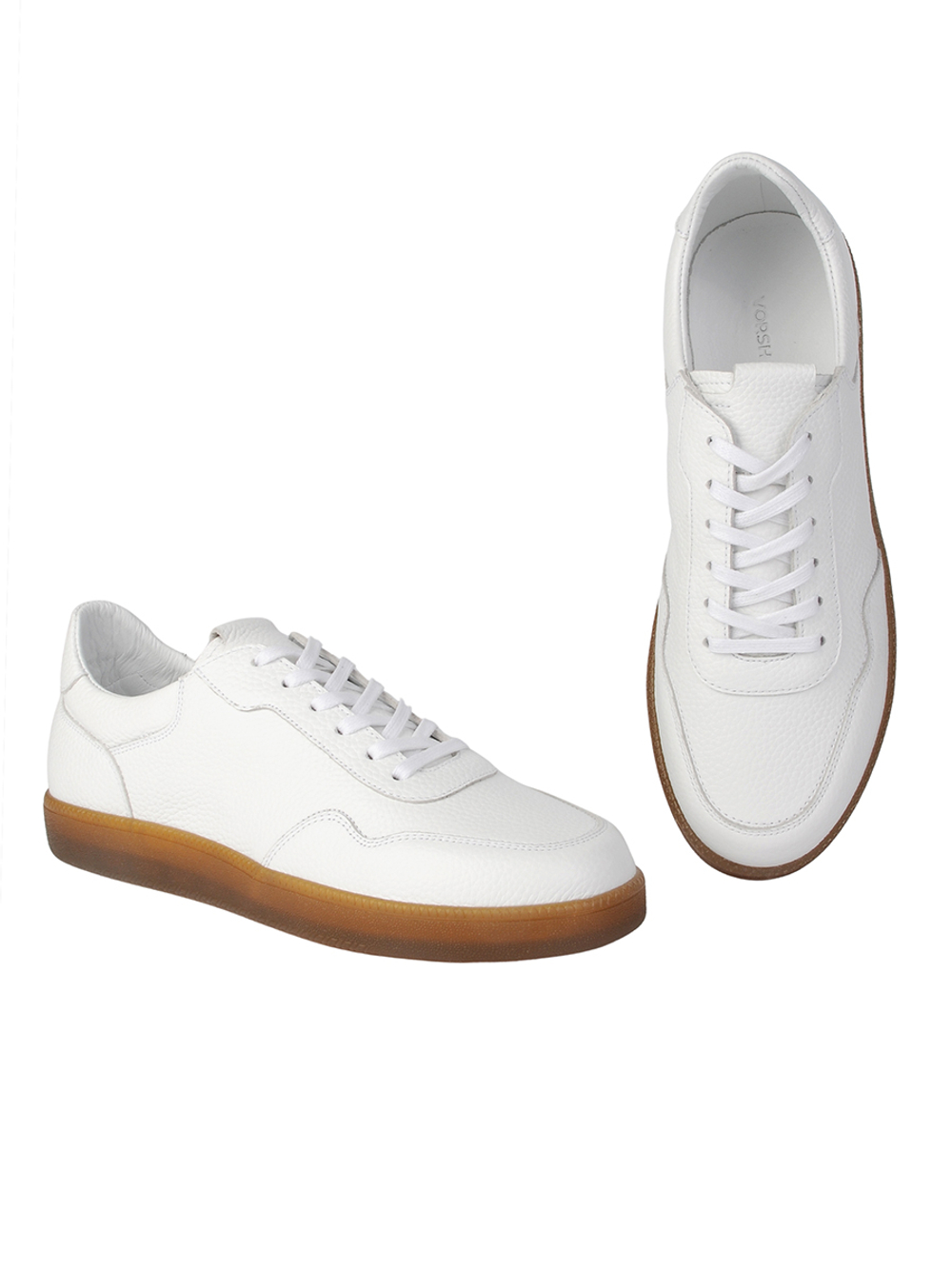 Спортивные кеды из натуральной кожи Vorsh