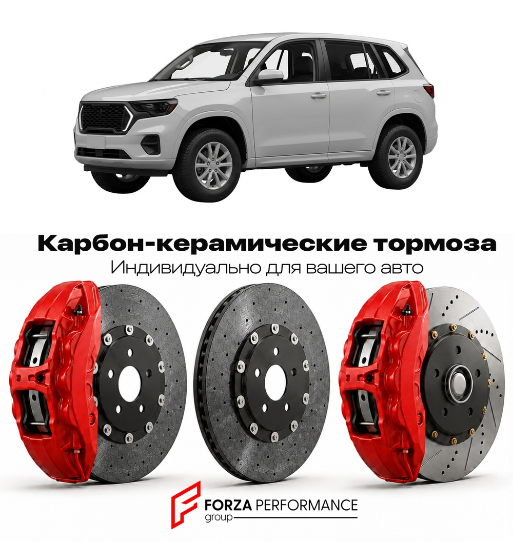 Карбон-керамическая тормозная система для Polaris RZR Trail 900 2015-2026 Поларис