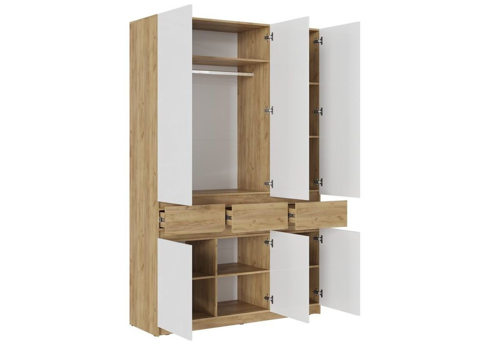 БОСТОН Шкаф 3-ств.ШК-002 МДФ