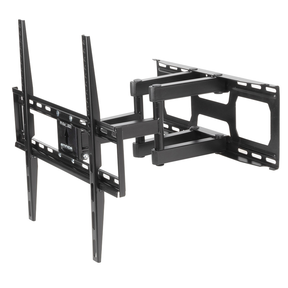Кронштейн для телевизора Kromax COBRA-51 черный 32"-60" макс.30кг настенный поворотно-выдвижной и наклонный