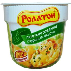 ПЮРЕ КАРТОФЕЛЬНОЕ С КУРИНЫМ ВКУСОМ 40ГР РОЛЛТОН