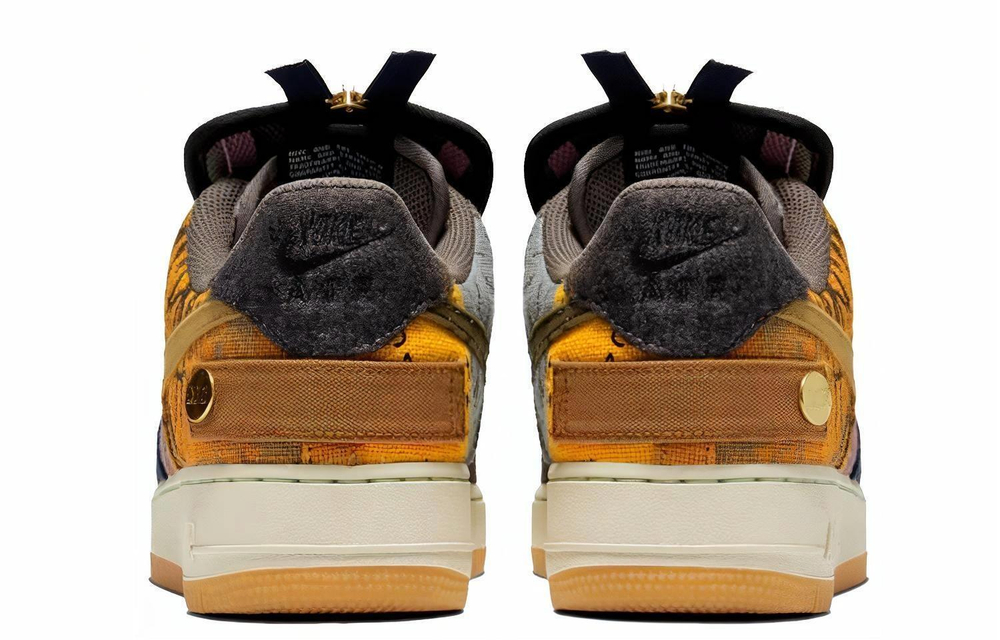 Кроссовки Travis Scott X Nike Air Force 1 Cactus Jack Ts
