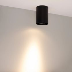 Светильник SP-FOCUS-R86-10W Warm3000 (BK, 15 deg, 230V) (Arlight, IP54 Металл, 5 лет) 054849