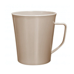 Кружка 400мл для холодных и горячих напитков цвет капучино