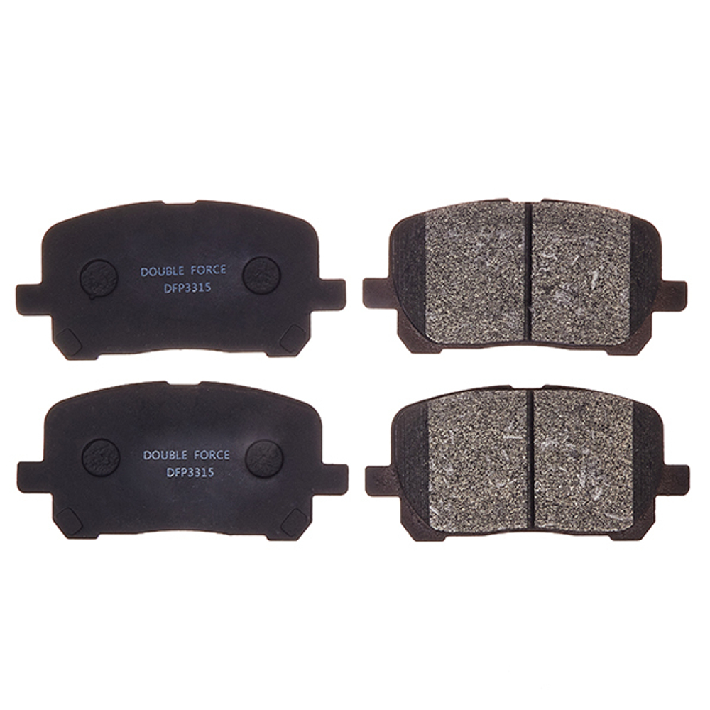 Колодки тормозные дисковые Double Force DFP3315