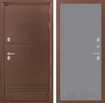 Дверь с терморазрывом Входная Лабиринт Термо Лайт 29 Серый софт