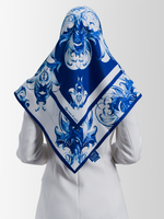 Платок «Гжель»