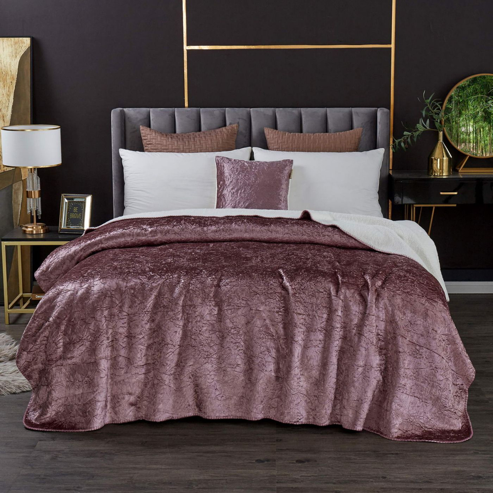 Плед 220х240 Sofi De MarkO Ундина розовый