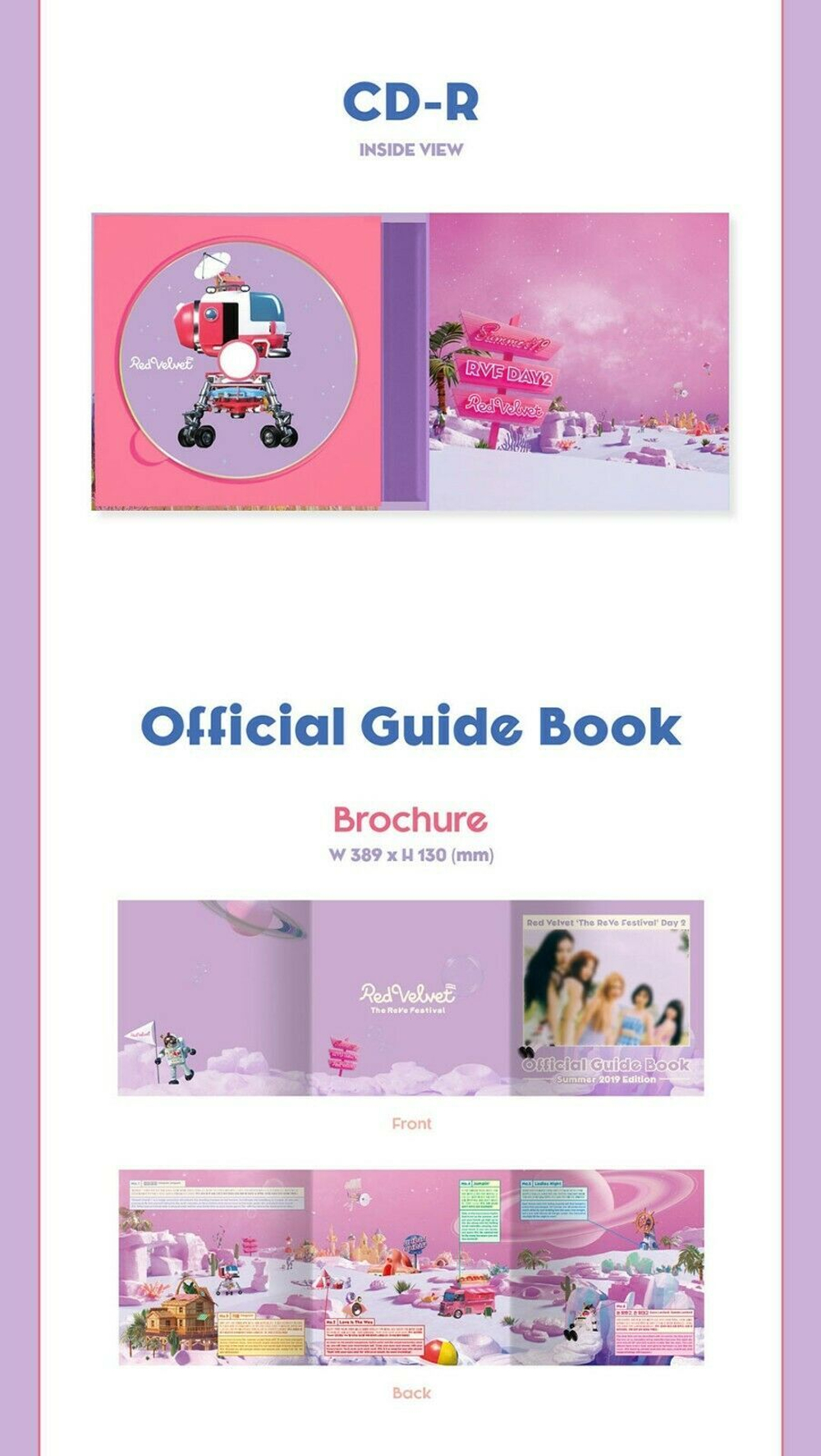 RED VELVET - The ReVe Festival Day 2 (Guide Book ver.)