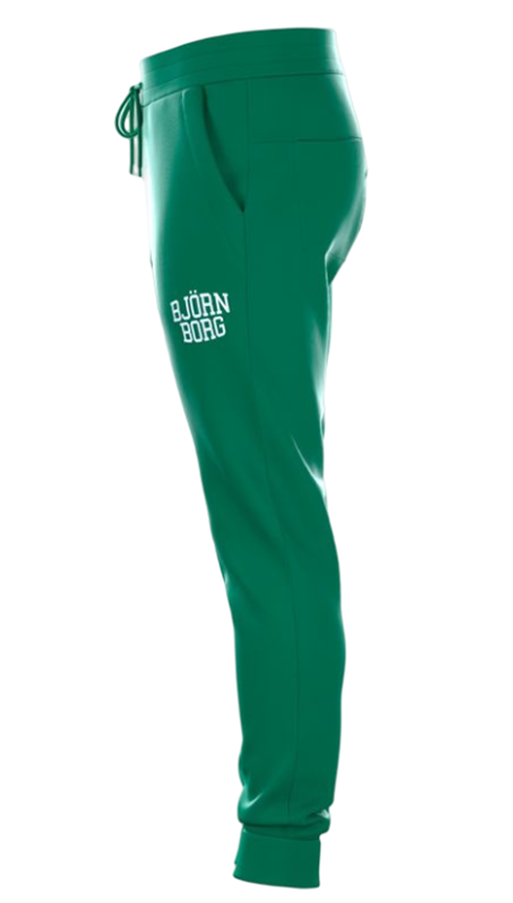 Мужские теннисные штаны Björn Borg Essential Pant - зеленый