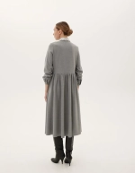 Платье «Школа», серый