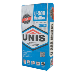 Клей для плитки Unis MaxiFlex U-300 C2TE S1 25 кг