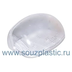 Хлебница Беросси белый мрамор