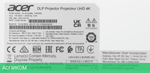 Проектор Acer H6815BD (MR.JTA11.001)