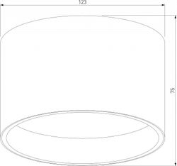 Накладной светильник Elektrostandard Banti a063927