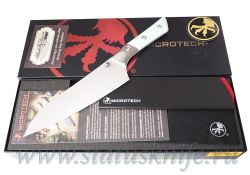 Нож Microtech Kitchen Chef Caribbean Blue 3000B-10CA Bolsterфотография - 1