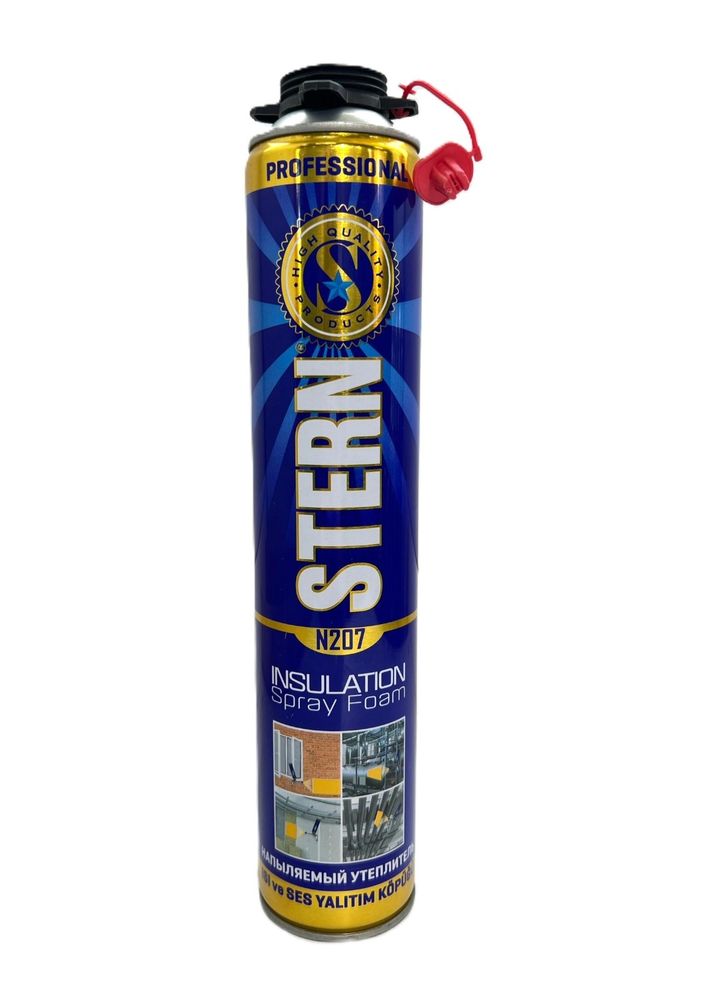 УТЕПЛИТЕЛЬ НАПЫЛЯЕМЫЙ STERN INSULATION SPRAY FOAM 850 ML