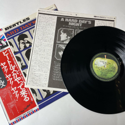 Винтажная виниловая пластинка LP The Beatles A Hard Day's Night (Japan 1976) (Obi) And I Love Her