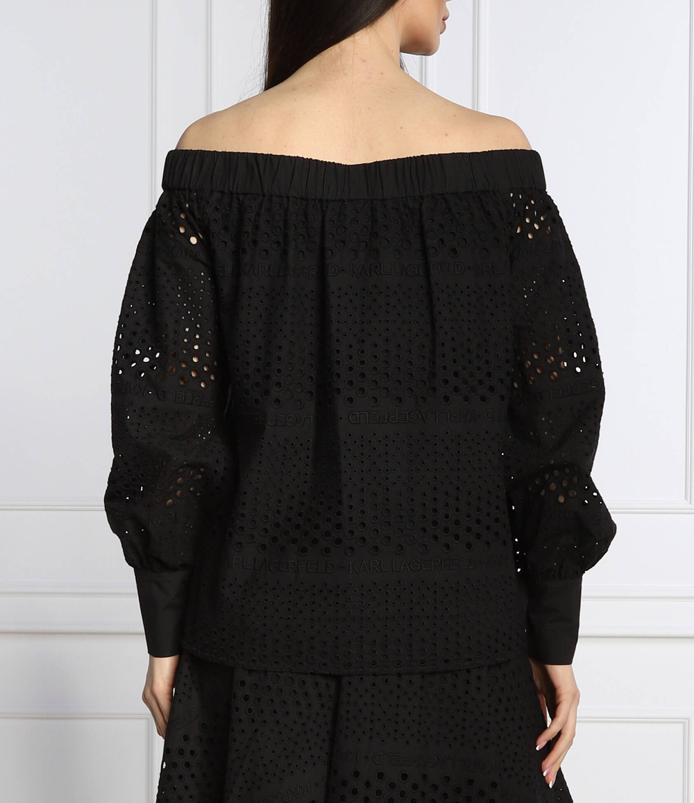 свитер Karl Lagerfeld - черный(221W1606)