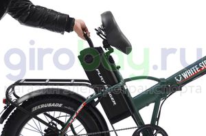 Электровелосипед WHITE SIBERIA SLAV PRO 1000W 48V/13A Elki Green (зеленый)