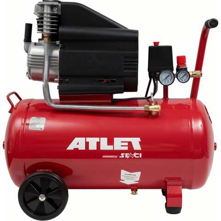 Поршневой масляный Компрессор (50 л, 8 бар, 185 л/мин) ATLET SC-D50L
