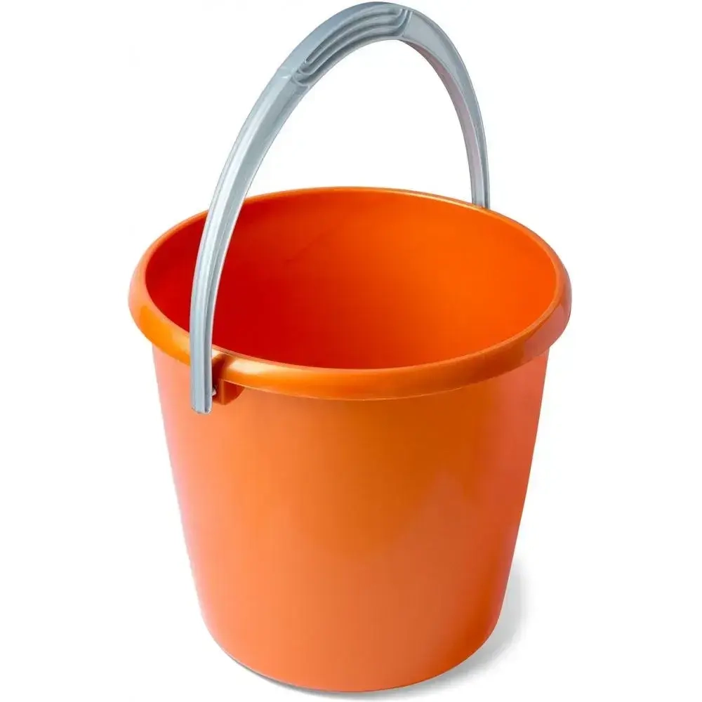 Ведро Соло 10л оранжевое С633ОРЖ (комплект 17 шт)