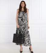 Льняное платье Liviana Conti - черный(L4SM20)