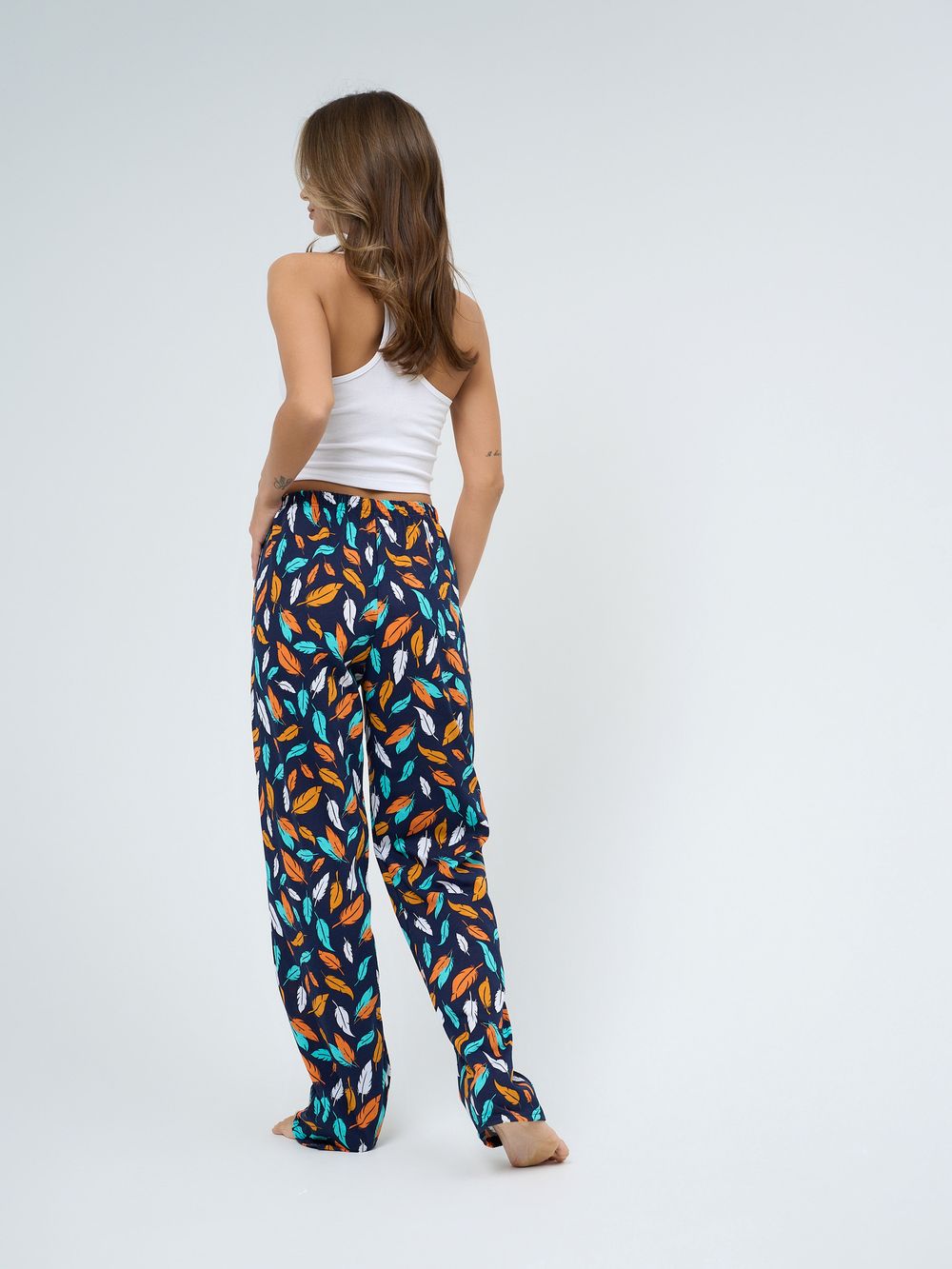 678 Брюки пижамные (100% хлопок)