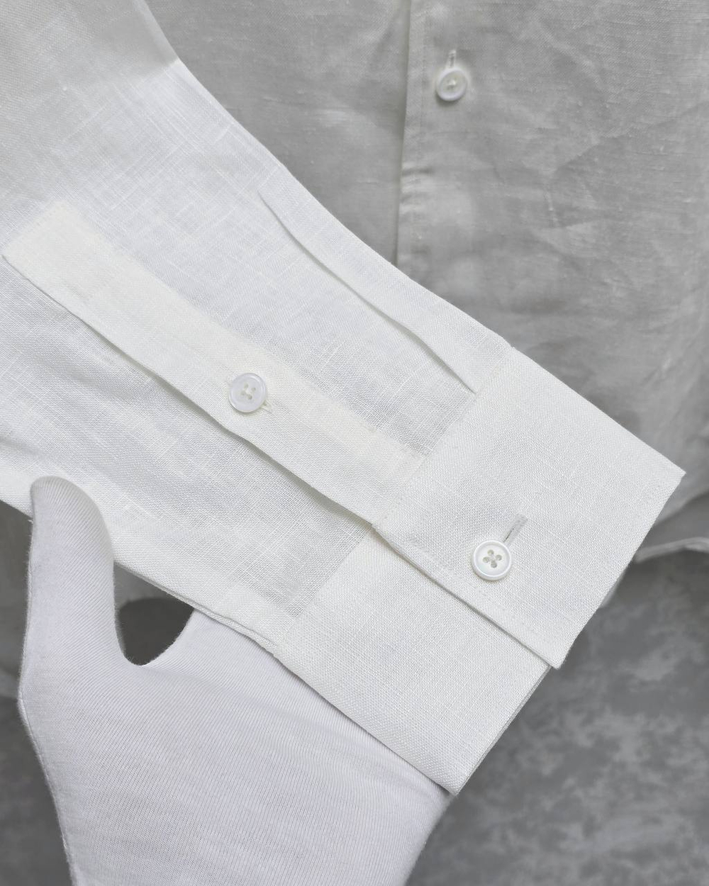 Льняная рубашка Zegna