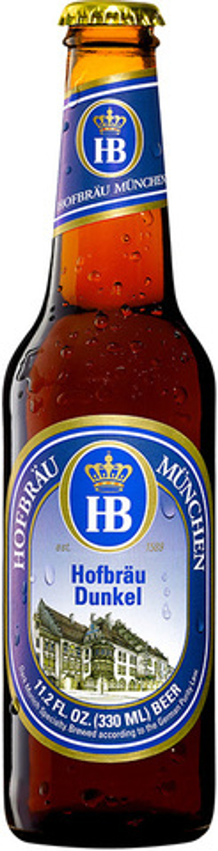 Пиво Хофброй темное / Hofbrau Dunkel 0.33 - стекло