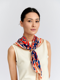 ПЛАТОК вискоза | 70х70 | (244-02) «Гүлденген бақтың құпиялары»