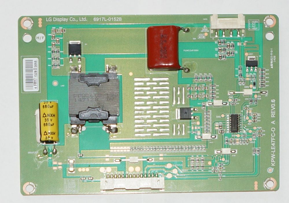 kpw-le47fc-0 a rev0.6 6917l-0152b LED DRIVER телевизора PHILIPS