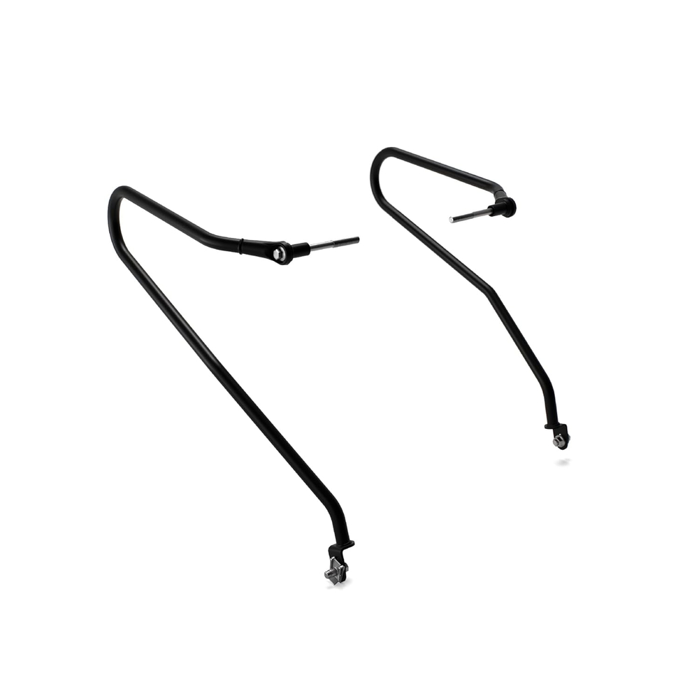 Комплект крепежа для боковых кофров Royal Enfield, черного цвета, арт. KXA00478