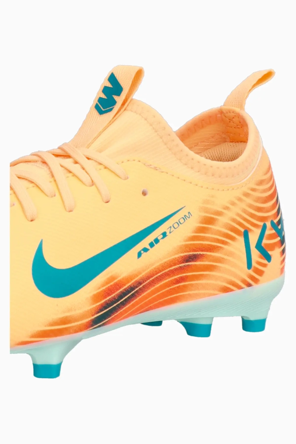 Бутсы Nike Zoom Mercurial Vapor 16 Academy Mbappe FG/MG Junior - оранжевый