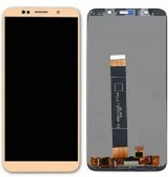 Дисплей для Huawei Enjoy 8 / Y7 Prime 2018 в сборе с тачскрином на рамке (Gold)